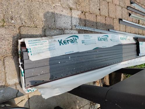 Keralit Mahonie, profielen en platen over, Doe-het-zelf en Verbouw, Platen en Panelen, Nieuw, Overige materialen, Minder dan 20 mm