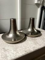 Twee zilveren decoratie vazen, Ophalen, Overige materialen, Overige kleuren, Zo goed als nieuw