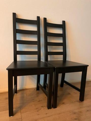 Stefan ikea stoelen zwart