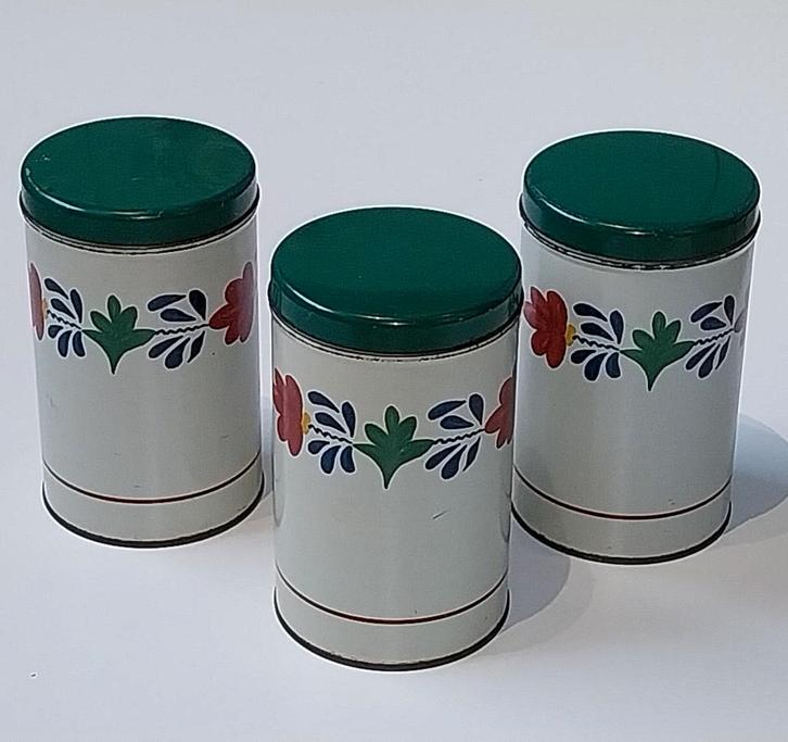 3 st. Boerenbont voorraadblikken (PER STUK € 4,50!!!), Verzamelen, Blikken, Gebruikt, Koffie, Overige merken, Ophalen of Verzenden