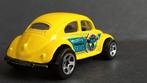 Volkswagen VW kever beetle yellow 1:64 3inch Hotwheels Pol, Hobby en Vrije tijd, Modelauto's | Overige schalen, Ophalen of Verzenden