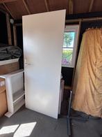Nieuwe opdek deur wit, 80 tot 100 cm, 215 cm of meer, Binnendeur, Ophalen of Verzenden