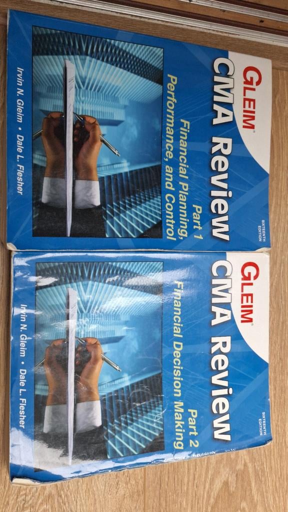Gratis - Gleim CMA review part 1 en 2, Ophalen, Beta, Gelezen, WO