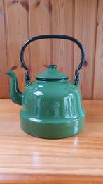 Groene Emaille Ketel, Antiek en Kunst, Antiek | Emaille, Ophalen