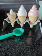Set met ijsjes., Ophalen of Verzenden, Zo goed als nieuw, Kunststof, Speelkeuken-accessoire