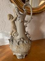 Villeroy & Boch antieke vaas met engeltje, Antiek en Kunst, Ophalen of Verzenden