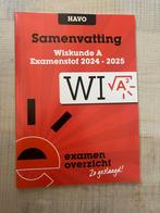 ExamenOverzicht - Samenvatting Examenstof Wiskunde A HAVO, Ophalen of Verzenden, Nederlands, Overige niveaus, ExamenOverzicht