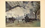 0565D  CLAUDE MONET ~ Gare-Saint-Lazare (2), Verzenden, 1980 tot heden, Ongelopen, Overige thema's