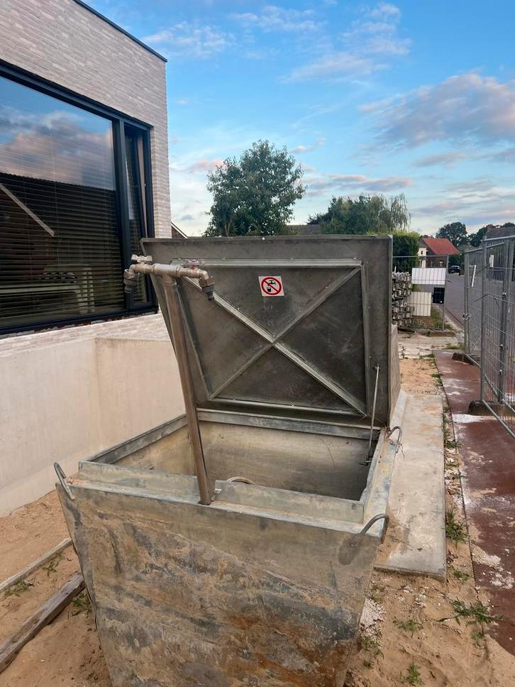 Bouwwaterput visser assen, Doe-het-zelf en Verbouw, Overige Doe-het-zelf en Verbouw, Gebruikt, Ophalen