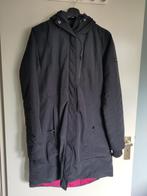 Wildebeast lange winterjas – zwart met roze voering, maat M, Maat 38/40 (M), Zwart, Ophalen of Verzenden, Wildebeast