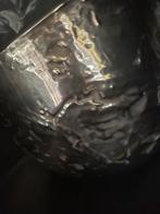 Grote luxe bloempot zilver, Ophalen of Verzenden, Zo goed als nieuw