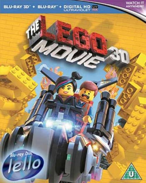 Blu-ray 3D: The Lego Movie (2014), 2-disc KCinLSC, UK NLO/G, Cd's en Dvd's, Blu-ray, Nieuw in verpakking, Tekenfilms en Animatie