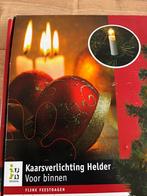 Kerst lampjes kaars brocante, Diversen, Kerst, Ophalen of Verzenden, Gebruikt
