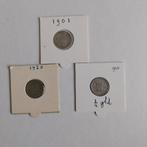 Ned Indie 1/4 en 1/10 gld.zilver, Postzegels en Munten, Munten | Nederland, Ophalen of Verzenden, Koningin Wilhelmina, 25 cent