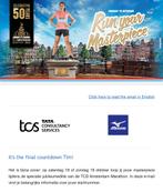 TCS Amsterdam Marathon, Eén persoon, Oktober