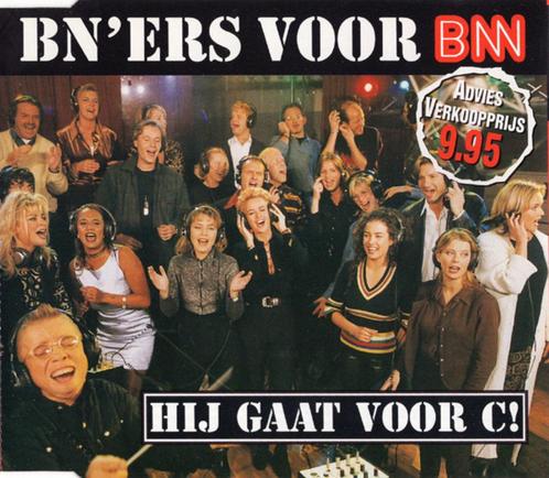 BN'ers Voor BNN – Hij Gaat Voor C Single, Cd's en Dvd's, Cd Singles, Zo goed als nieuw, Pop, 1 single, Verzenden
