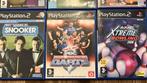 PS2 Sport Games - Snooker, Darts, Bowling, Tennis, Ophalen, Gebruikt, 1 speler, Eén computer