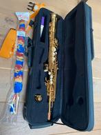 Saxofoon - Zo goed als nieuw, Ophalen of Verzenden, Zo goed als nieuw, Sopraan, Met koffer