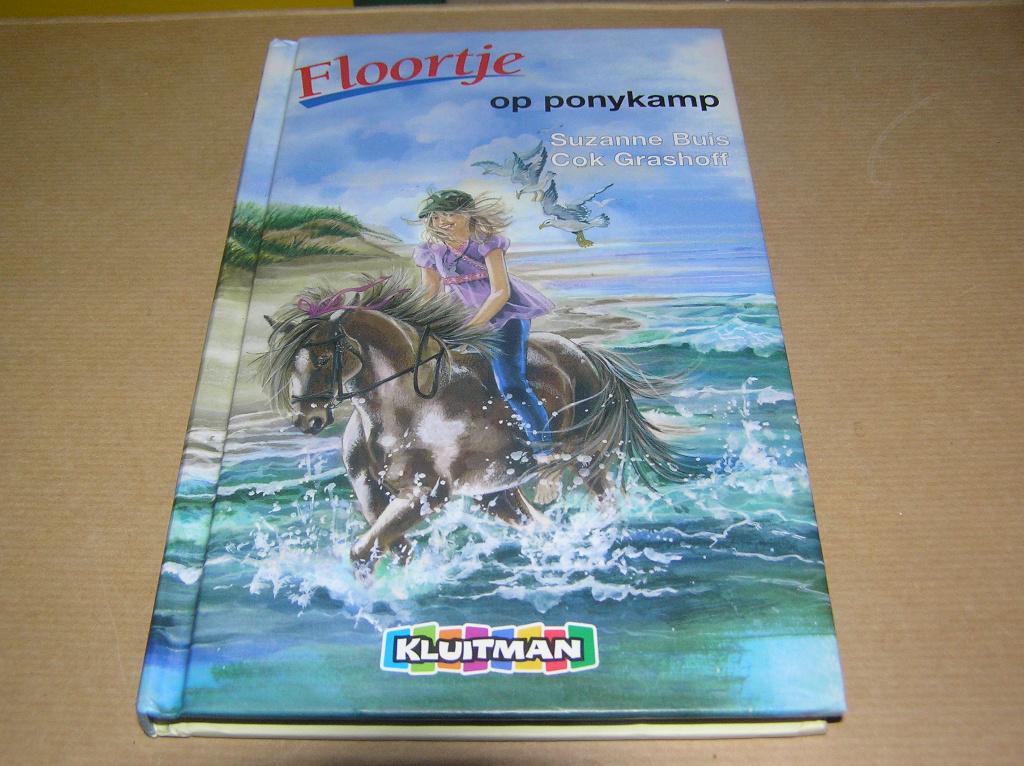 Floortje op ponykamp- Cok Grashoff, Ophalen of Verzenden, Zo goed als nieuw, Fictie, Cok Grashoff