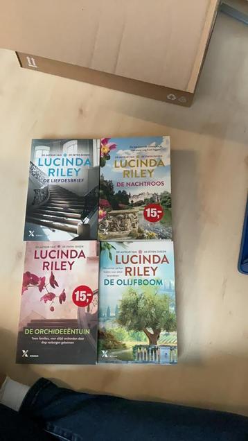 Lucinda Riley - De liefdesbrief, de nacht roos, de olijfboom beschikbaar voor biedingen