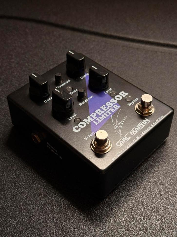 Carl Martin Compressor Limiter Pedaal Andy Timmons, Muziek en Instrumenten, Effecten, Zo goed als nieuw, Compressor, Ophalen of Verzenden