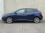 SEAT Ibiza 1.6 Sport-up DSG 17'' Carplay Cruise Airco Ori NL, Auto's, Seat, Stof, Gebruikt, Zwart, Blauw