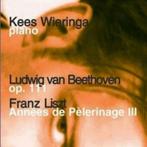 Cd Kees Wieringa : Beethoven /Liszt, Overige typen, Ophalen of Verzenden, Zo goed als nieuw, Classicisme