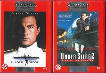 2 DVD's van Steven Seagal beschikbaar voor biedingen