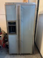 Te Koop Grote koelkast met vrieskast en ijdblokjes, Ophalen, Gebruikt, 200 liter of meer, 60 cm of meer