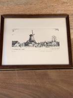Gesigneerde ets van Warner Hemstede., Ophalen of Verzenden