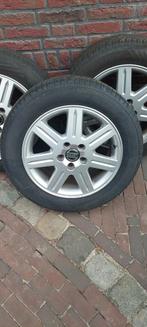 Volvo v50 velgen met all wheather  banden. 2x Michelin 2x vr, Auto-onderdelen, Banden en Velgen, Ophalen, 16 inch, 205 mm, Winterbanden