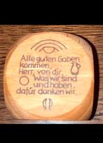 Religieuze dobbelsteen, met mooie tekst, Antiek en Kunst, Ophalen of Verzenden