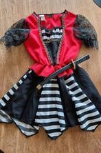 Carnaval verkleed kleding piraten jurk, Ophalen of Verzenden, Zo goed als nieuw, 158 t/m 164, Meisje