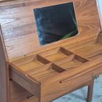Bernhard Pedersen & Søn, vintage Deense secretaire, kaptafel, Huis en Inrichting, Kasten | Secretaires, Ophalen, Bernhard Pedersen & Søn