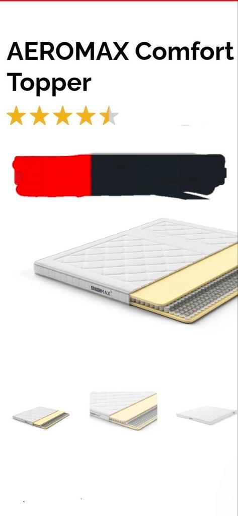 swiss sense topdekmatras aeromax comfort 1, 180x200 cm, Huis en Inrichting, Slaapkamer | Matrassen en Bedbodems, Gebruikt, 180 cm