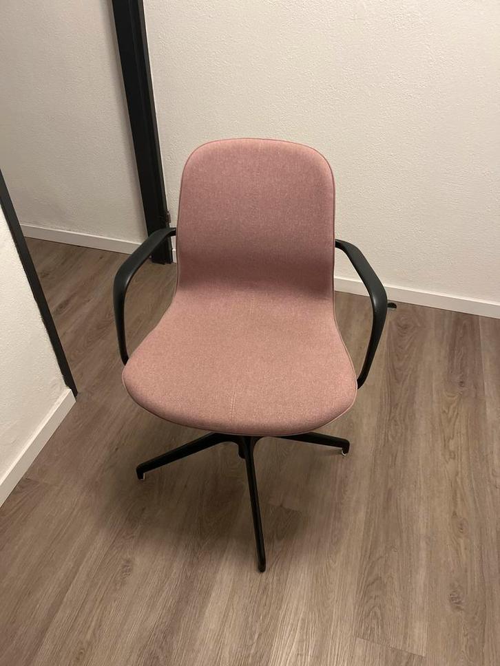 Comfortabele bureaustoel - Roze, Huis en Inrichting, Bureaustoelen, Gebruikt, Bureaustoel, Roze, Ergonomisch, Ophalen