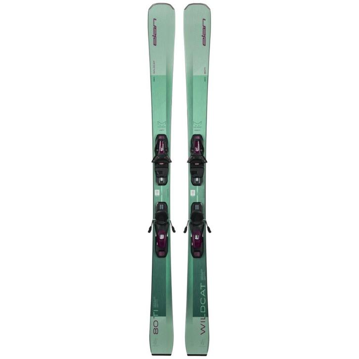 Elan Wildcat 80 Ti Dames Piste Carveski's lengte 152 Testski, Sport en Fitness, Skiën en Langlaufen, Zo goed als nieuw, Ski's