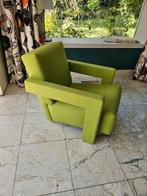 Gerrit Rietveld Cassina groen stof, Huis en Inrichting, Ophalen, Minder dan 50 cm, Gebruikt, 75 tot 100 cm
