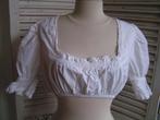 tiroler dirndl blouse maat L nr RR 817, Verzenden, Zo goed als nieuw, Overige thema's, Kleding