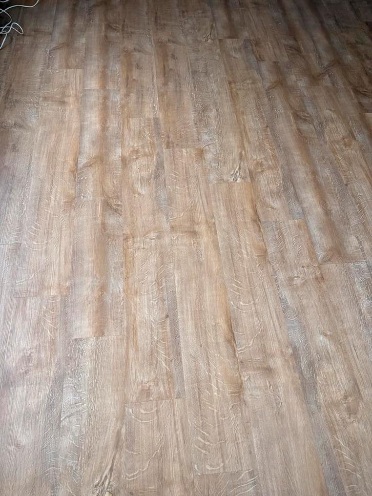 PVC-clickvloer ~ 25m2, Doe-het-zelf en Verbouw, Vloerdelen en Plavuizen, Gebruikt, Vloerdelen of -planken, Kunststof, 50 tot 150 cm