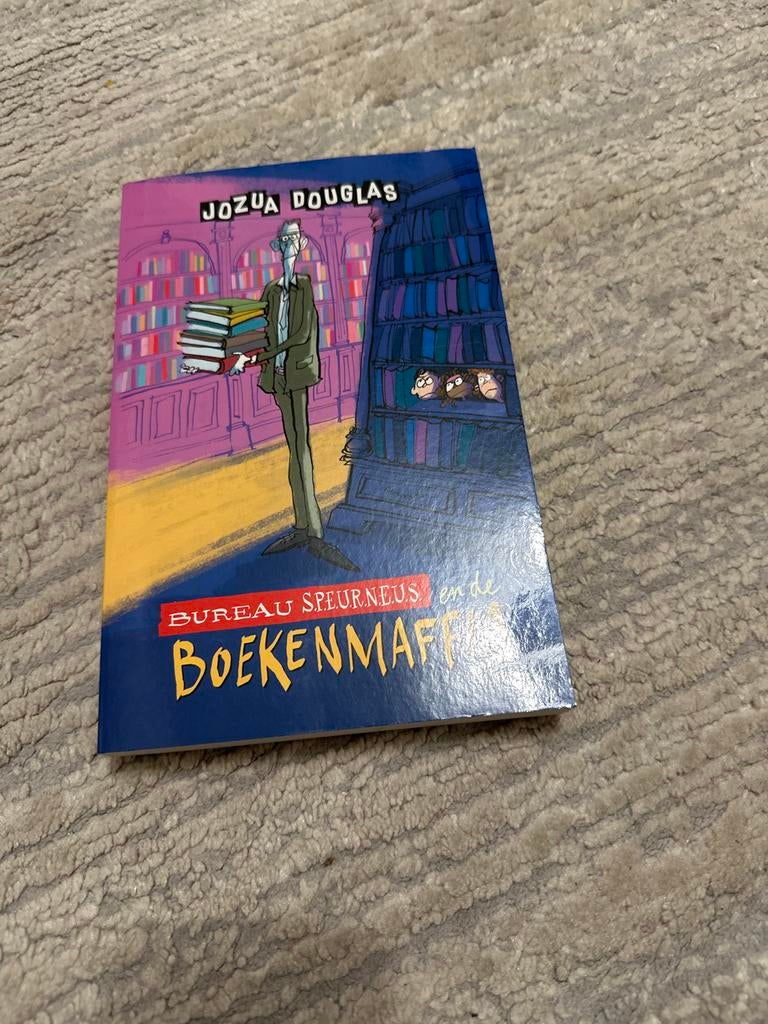 Bureau Speurneus en de Boekenmaffia - Jozua Douglas, Boeken, Ophalen, Zo goed als nieuw, Fictie algemeen