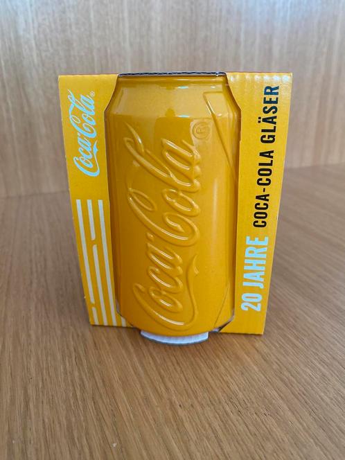 Nieuw 20 jahre Mc Donalds 2025 Coca Cola glas GEEL, Verzamelen, Glas en Borrelglaasjes, Nieuw, Frisdrankglas, Ophalen of Verzenden