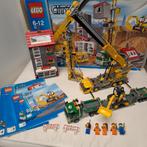 LEGO City 7633 Bouwplaats met Kraan, Ophalen of Verzenden, Zo goed als nieuw, Complete set, Lego