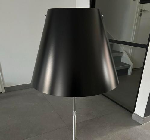Costanza Luceplan touch dimbare design tafellamp gunmetal, Huis en Inrichting, Lampen | Vloerlampen, Zo goed als nieuw, Ophalen of Verzenden