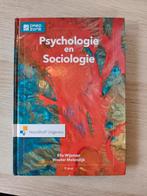 Psychologie en Sociologie - Ella Wijsman, Ella Wijsman, Ophalen of Verzenden, Zo goed als nieuw, MBO