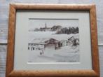 Aquarel Wijdenes 1977 Ariën van Waterland, Antiek en Kunst, Ophalen