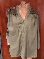 MARCCAIN blouse met kant MAAT M 3 origineel zgan, Maat 38/40 (M), G, B, Ophalen of Verzenden