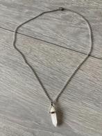 Ketting met obelisk hanger Bergkristal, Sieraden, Tassen en Uiterlijk, Nieuw, Ophalen of Verzenden