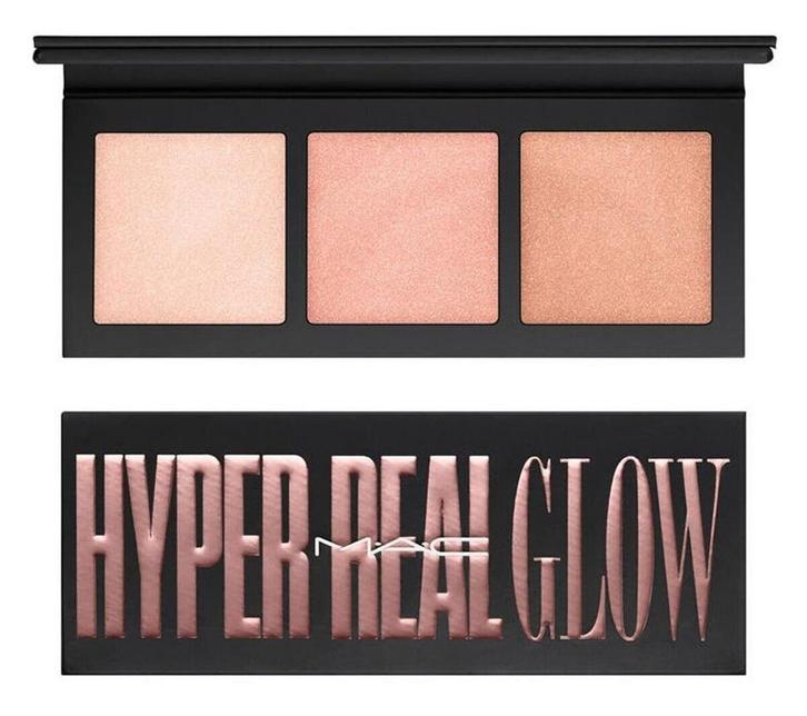 New Mac Hyper Glow Highlighter Palette, Sieraden, Tassen en Uiterlijk, Uiterlijk | Cosmetica en Make-up, Nieuw, Make-up, Gehele gezicht