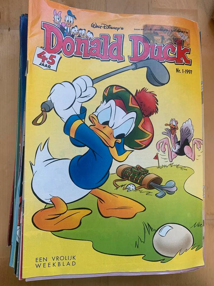 Donald Duck Weekbladen - 300 Losse Nummers + Jaargangen, Boeken, Stripboeken, Gelezen, Meerdere stripboeken, Ophalen of Verzenden